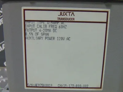 Yokogawa 246931-380-AHD-1 JUXTA Transducer Module Used
