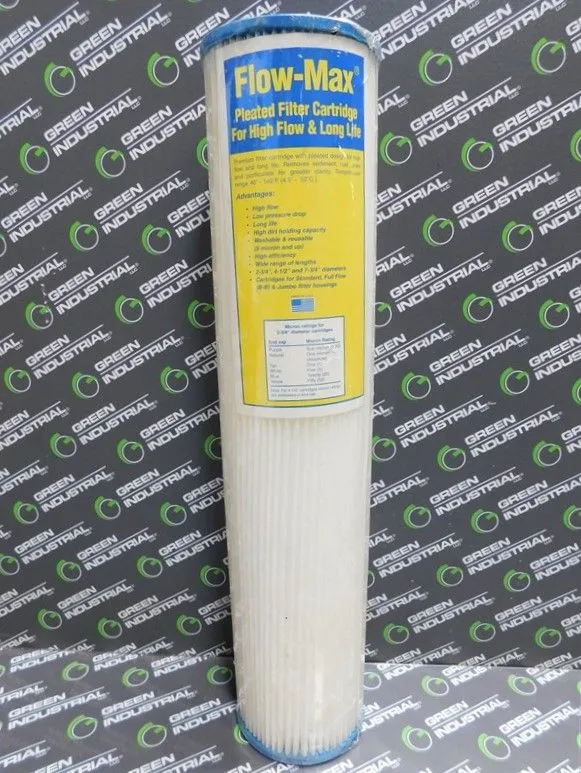 Flow-Max 5 micron Pleated Filter Cartridge New