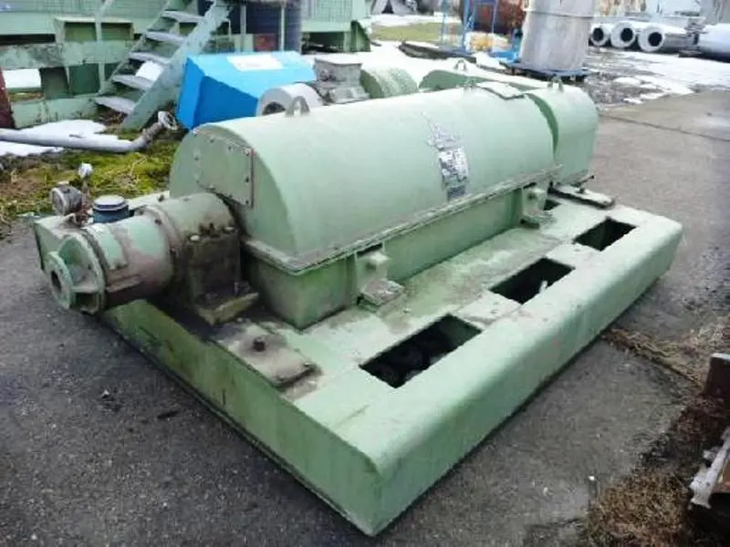 Humboldt S 3-2 solid bowl decanter centrifuge, 304SS.