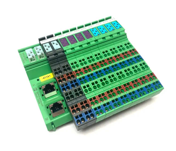Used PHOENIX CONTACT INLINE BLOCK I/O MODULE, PROFINET, 32-INPUT PLC Input & Output | Maverick Industrial Sales #1111024