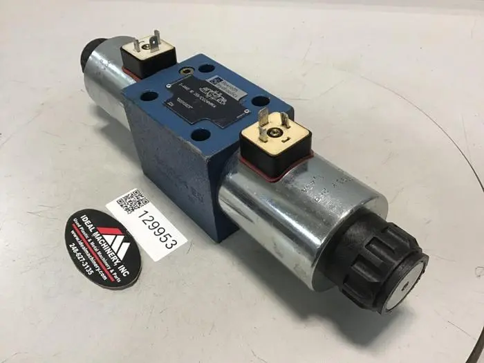 Used REXROTH 54WE10J33/CG24N9K4 Valves/Fittings Michigan US | Ideal Machinery #703366