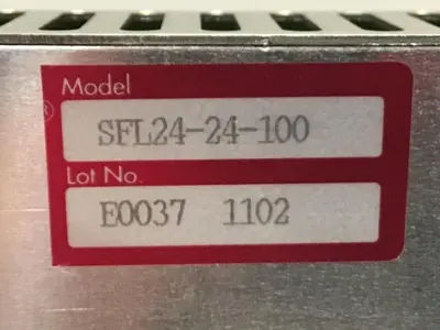 Used SOLA ELECTRIC SFL24-24-100 Power Supplies Michigan US | Ideal Machinery #1301874