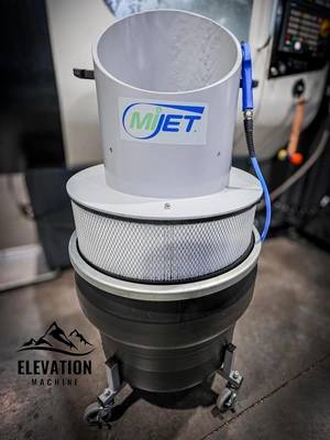 MiJET 12" Dia. MIJET Kit - Angled Top Misc cleaning | Elevation Machine (1)