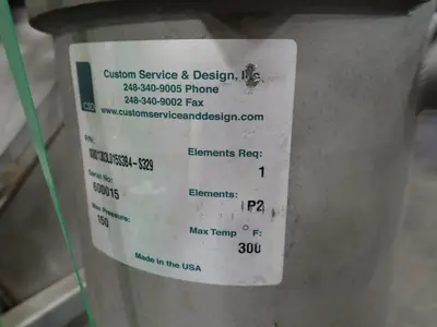 CRYSTAL FILTRATION CONTINUOUS FILTER COOLANT SYSTEM, WITH DRAG-OUT CONVEYOR : YOBRO #25069