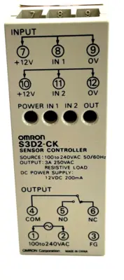 NEW OMRON S3D2-CK SENSOR CONTROLLER S3D2CK