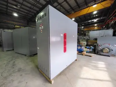 1200A 4160V Switchgear, Main Breaker & Tie Breaker w/ 2 Auxiliary Units