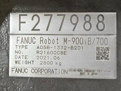 New | in-Stock 2021 FANUC M-900iB/700 + R-30iB PLUS Robots Michigan US | iGAM Industrial Marketplace #1285852