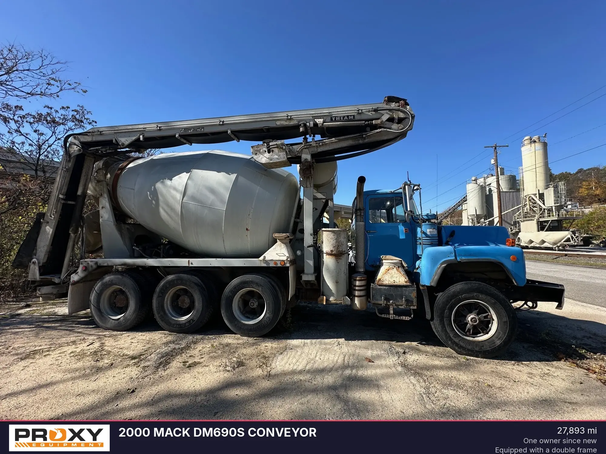 Used 2000 MACK DM690S CONVEYOR Concrete Mixer Trucks Pennsylvania US | Proxy Equipment #1379125