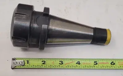 USED ETM ER40 COLLET CHUCK SET