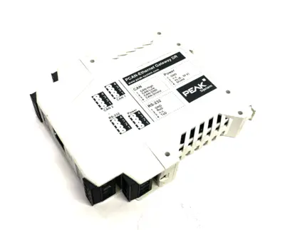 USED PEAK SYSTEMS PCAN-ETHERNET GATEWAY DR, CAN TO LAN GATEWAY IN DIN RAIL