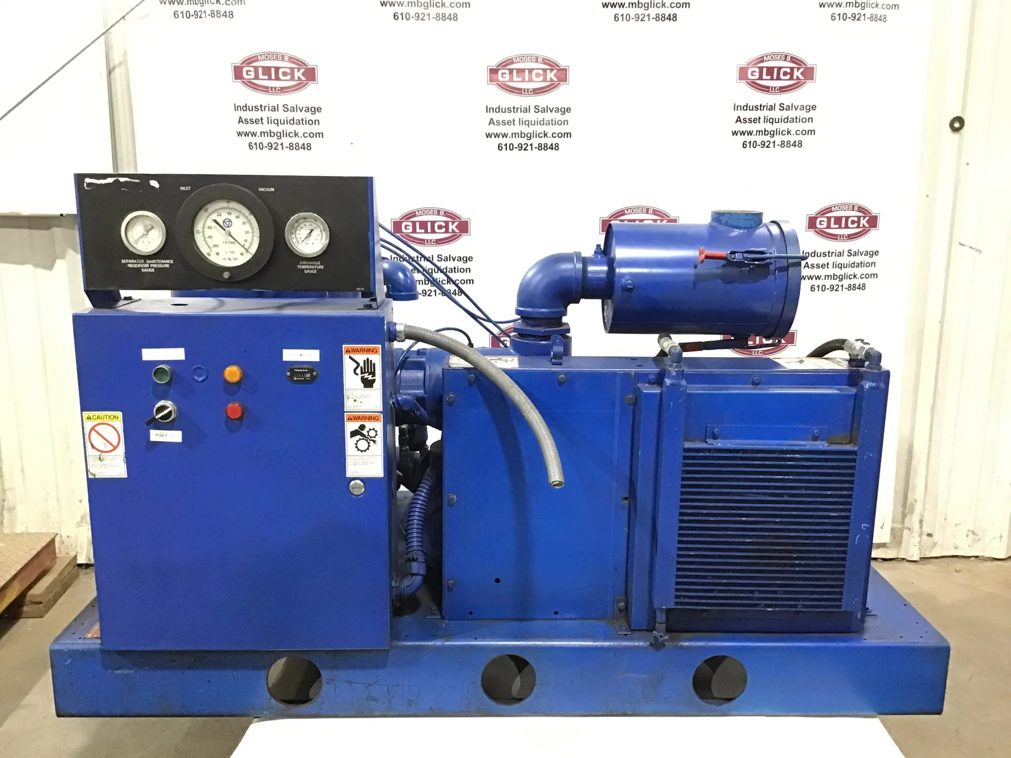 Quincy SVSB-200 Rotary Screw Vacuum Pump 3-15PH