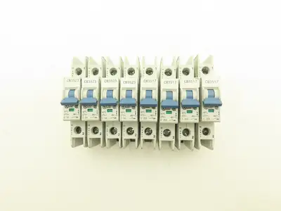 Allen Bradley 1489-A1C050 | 1489-A1C200 Circuit Breaker 1-Pole 5A/20A Lot of 8