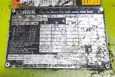 CLARK TMX 15S Misc Forklifts | Elevation Machine (3)