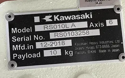 New | in-Stock 2018 KAWASAKI RS010L Robots Michigan US | RAB Industries, Inc. #184304