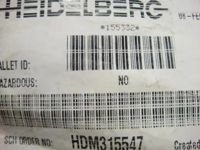 USED HEIDELBERG HDM315547