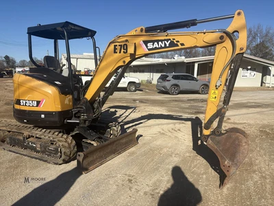 Used 2021 SANY SY35U Crawler Excavators - Mini Tennessee US | Moore Equipment #1517310