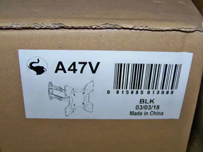 Crimson AV A47V Articulating TV / Television / Monitor Wall Mount for 13" to 55" - NEW IN BOX