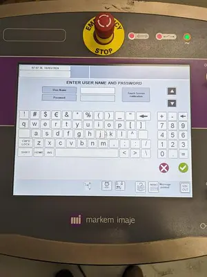 USED 2013 MARKEM IMAJE 7031