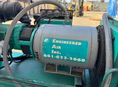 Sullivan Palatek 25 HP Rotary Screw Air Compressor 120 Gallon Tank 25D4
