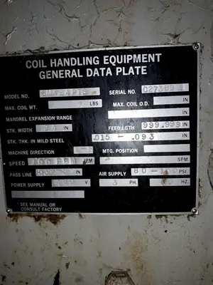 2013 CWP 4.5RM-24 / SMX-24PTS Coil Feed Lines | PressTrader Limited (10)