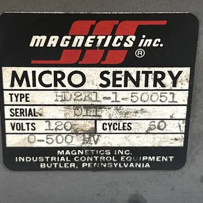 Used MAGNETICS INC HD2E1-1-50051 Transducers | Surplus Asset Holdings #1205579