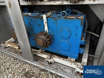 USED Weiler & Co, Inc. 220 Cu Ft Weiler Provisur Dual Shaft Paddle Mixer, Model M12900, S/S