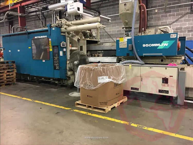 Used 2001 MITSUBISHI 950 MMJW-160 Injection Molding Machines | Stopol Equipment Sales LLC #1133685