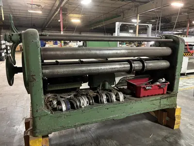82″ S&S 4 bar Slitter Scorer