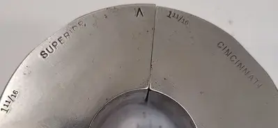 USED SUPERIOR CINCINNATI COLLET PAD