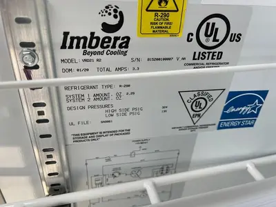 Used IMBERA _UNKNOWN_ Display Refrigerators Ohio US | Palm Beach Restaurant Equipment, LLC #1421262