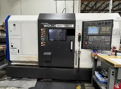 2014 Hyundai WIA LM-1600TTSY Multi Axis CNC Lathe
