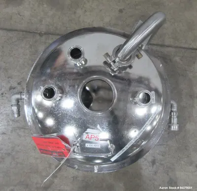 Used Alloy Products 8.7 Gallon Jacketed Product Can – 316L Stainless Steel Vesse