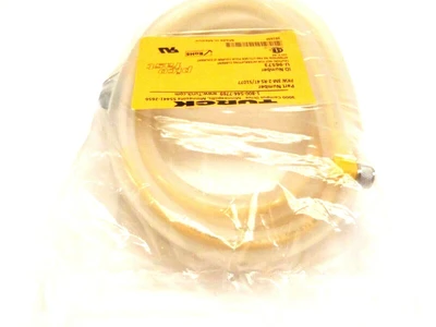 NEW TURCK MALE 12 ANGLED FEMALE M8 CORDSET