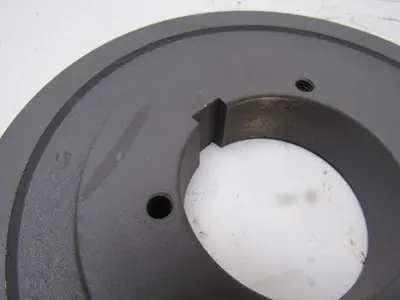 Browning 1B5V68 7-1/8" Pulley Cast Iron 1 Groove A B or 5V Belt B Bushed Bore