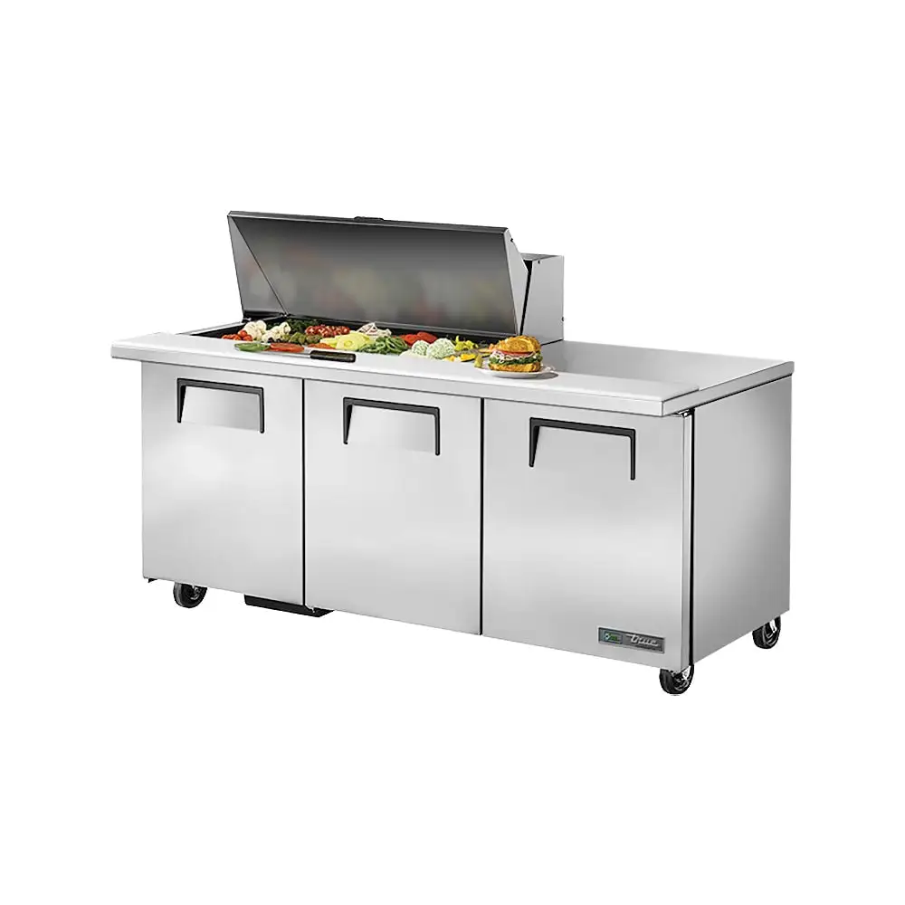 Used True TSSU-72-18M-B-HC Food Prep Tables Illinois US | Falcon Restaurant Supply #1374163