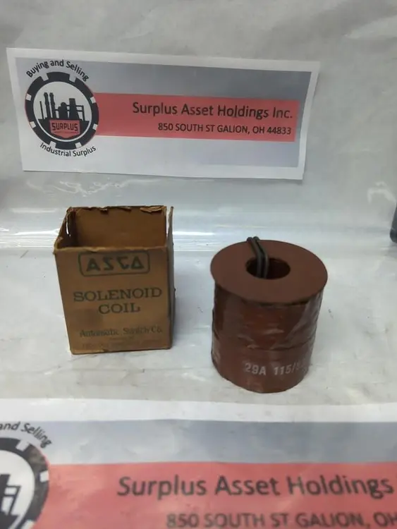 New | in-Stock ASCO 29A Miscellaneous Equipment (Electrical & Power) | Surplus Asset Holdings #1200346