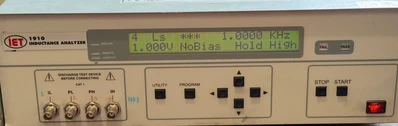 iet 1910 Inductance Analyzer Precision Calibration (3.6.3)