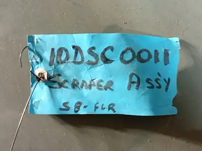Scaper Assembly, Spare parts, S8-FLR