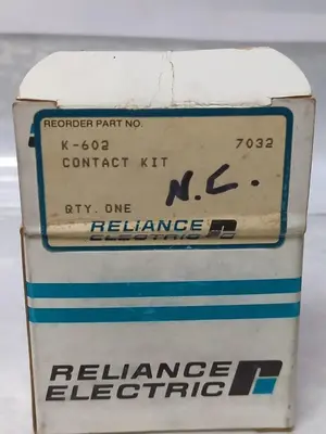 New | in-Stock RELIANCE ELECTRIC K-602 Miscellaneous Equipment (Electrical & Power) Ohio US | Surplus Asset Holdings #1237986