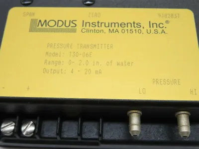 NEW MODUS INSTRUMENTS T30-06E PRESSURE TRANSMITTER T3006E