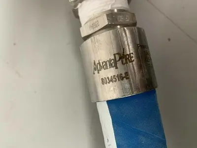 USED ADVANTAPURE APEWF-W-1000 1.5" X 118" FLEXIBLE SILICONE HOSE 150PSI