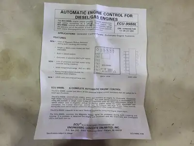 USED ECU ECU-9988L
