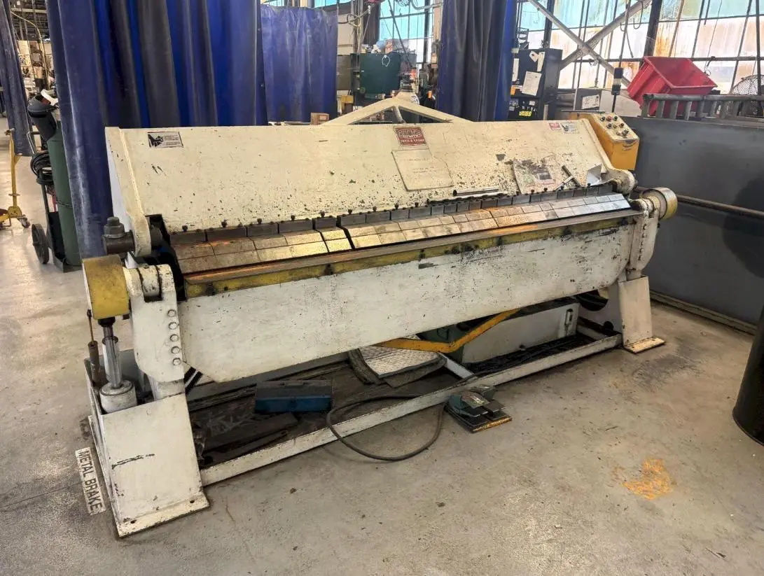 Used CHICAGO DREIS & KRUMP HBPU812-6 Box & Pan Brakes including Finger Ohio US | G-2000, Inc. #1411739