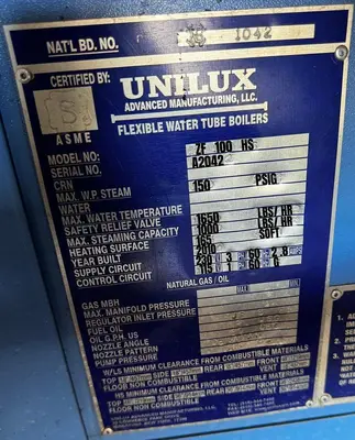 USED 2010 UNILUX 2F 100 HS