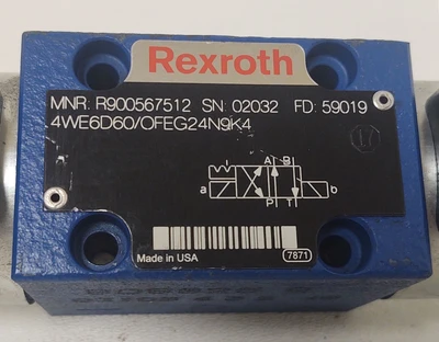NEW Rexroth 4WE6D60/OFEG24N9K4