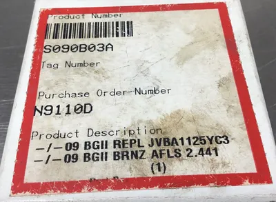 FLOWSERVE BEARING GARD BRONZE BGII S090B03A 6C-12