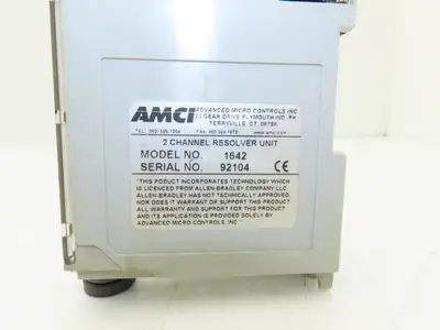 AMCI 1642 CompactLogix 2 Channel PLC Resolver Interface Module