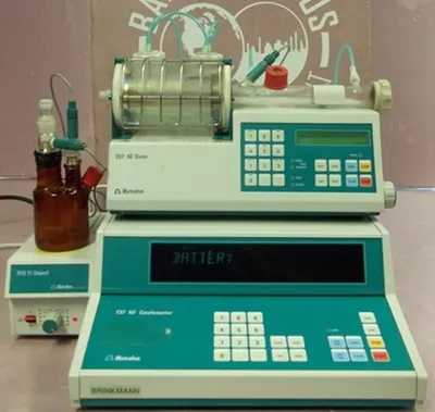 QTY. 1. METROHM 737 COULOMETER 1.737.NR 00A3 09165...