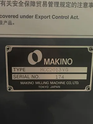 Used 2012 MAKINO MCC2013-VG Horizontal Machining Centers Georgia US | The Equipment Hub #470172