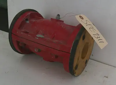 SPC9311  Valve 2.5" Red Valve pinch valve, model Type A, pneumatic operator, rubber contact parts